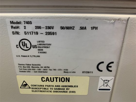 7403 型 Thermo CryoPlus 2