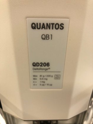 梅特勒 Quantos QB1 配有 QS30
