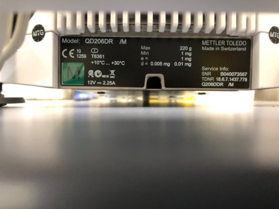 梅特勒 Quantos QB1 配有 QS30