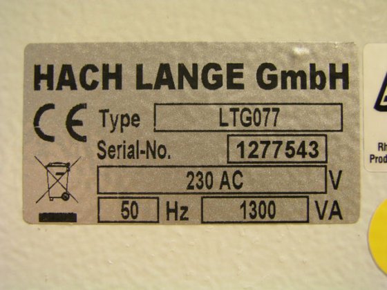 Hach Lange HT200S 用于快速消解的高温恒温器