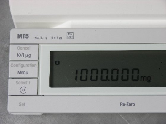 梅特勒 MT5 超微量天平