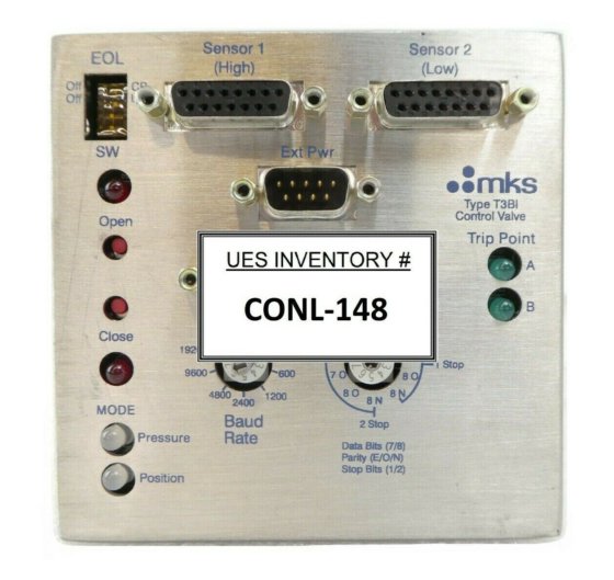 MKS Instruments T3BIA28938 Exhaust Throttle Valve Controller Working
