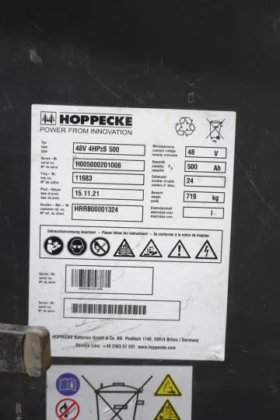 永恒力三轮前叉车