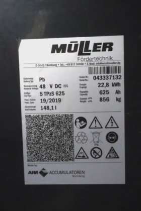 林德三轮前叉车