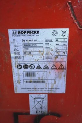 林德三轮前叉车