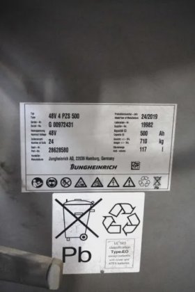 永恒力三轮前叉车