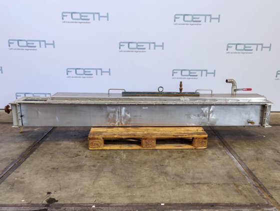 Horizontal screw conveyor