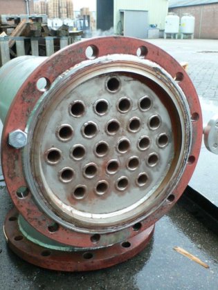 1,5m² Shell and tube heat