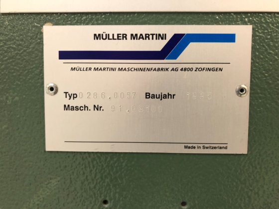 1996 年 Muller Martini 286