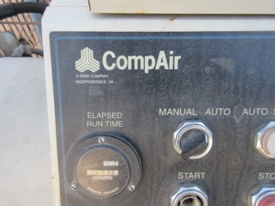 CompAir Hydrovane, rotary air compressor, 460 V Baldor motor in Orange ...