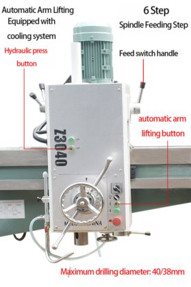 ラジアルドリングマシーンZ3040 13D 水力ロック 垂直金属 ラジアルドリングマシーン