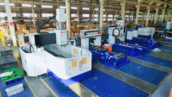 GMC 移動梁ゲントリー加工センター メカニカル船舶産業 4軸CNCフレーシングマシン