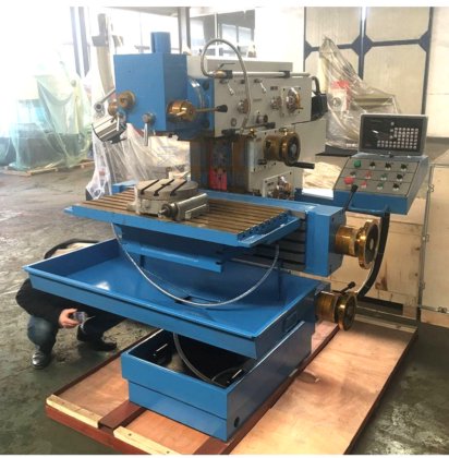 リフティングテーブル ユニバーサルフレーシングマシン X8132 スウィーブルヘッド 高精度マニュアルフレーシングドリルマシン