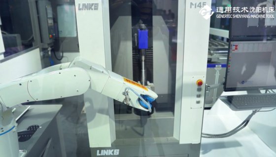 A625 新エネルギーモーターシャフト自動生産ライン加工・検査ユニット