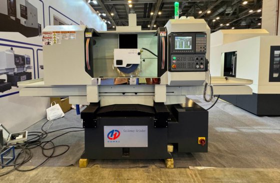 横軸のCNC表面研磨機 HDM-6025自動PLC表面研磨機 研磨機