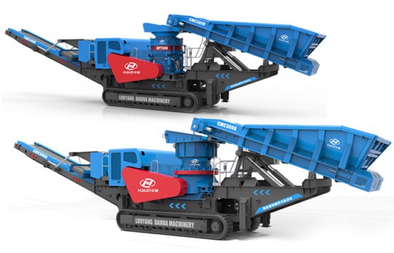 CMC系列履带式移动圆锥破碎站