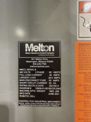 2021 Melton Robotic Weld Cell in USA