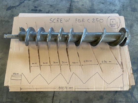 Worm voor C250 “Wolfking”