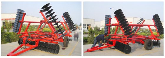 1BQD液压折翼对置轻型圆盘耙