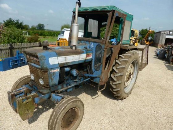 1966 FORD 4000 MAJOR 2WD