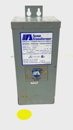 ACME ELECTRIC TRANSFORMERS T-2-53014-4S GENERAL PURPOSE TRANSFORMER in ...