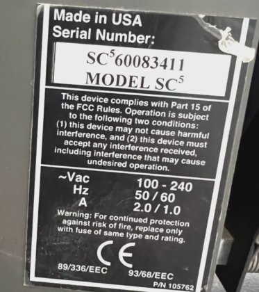 DIAGRAPH SC5 ELECTRONIC STENCIL MACHINE WITH ULTRACUT STENCIL 100-240 ...
