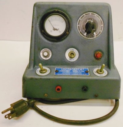 LECTROETCH POWER UNIT MODEL V-10A