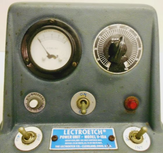 LECTROETCH POWER UNIT MODEL V-10A