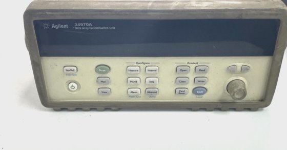 AGILENT DATA ACQUISITION/SWITCH UNIT 34970A