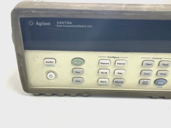 AGILENT DATA ACQUISITION/SWITCH UNIT 34970A