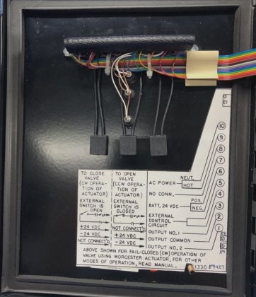 WORCESTER CONTROLS SERIES F75 FAIL