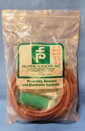 PEPPERL FUCHS INDUCTIVE SENSOR NJ10-30GK-E-T 10-30 VDC 10 MM RANGE in ...