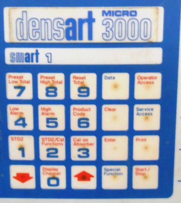 OHMART DENSART MICRO 3000 CONTROLLER PANEL, SMART 1, KYBDCB KEYBOARD in ...