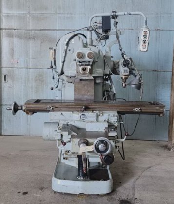BROWN & SHARPE RANGEMASTER #20 HORIZONTAL MILL MACHINE W/ SLIDING HEAD ...