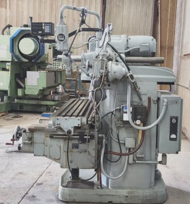 BROWN & SHARPE RANGEMASTER #20 HORIZONTAL MILL MACHINE W/ SLIDING HEAD ...