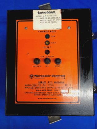 WORCESTER CONTROLS SERIES F75 FAIL