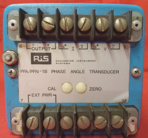 ROCHESTER INSTRUMENTS PHASE ANGLE TRANSDUCER PFA-1B in Coffeyville, KS, USA