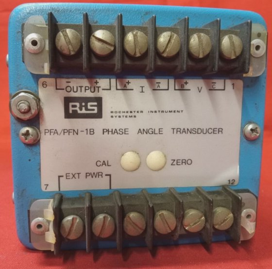 ROCHESTER INSTRUMENTS PHASE ANGLE TRANSDUCER PFA-1B in Coffeyville, KS, USA