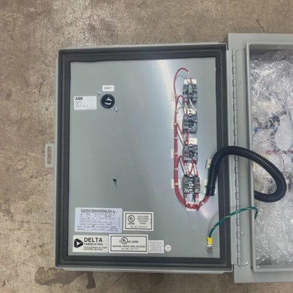 ELECTRIC CONTROL PANEL FOR DONALDSON DUST COLLECTOR 15-1/2