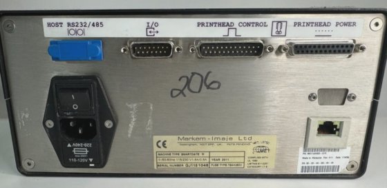 MARKEM IMAJE THERMAL TRANSFER CODER