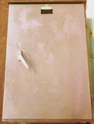 SQUARE D CONTROL PANEL ENCLOSURE WITH PANEL BOARD in Coffeyville, KS, USA