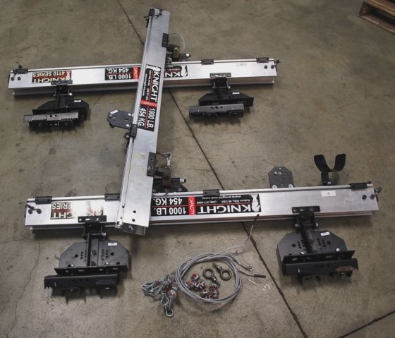 Knight Global 4110 Series X and Y Axis Workstation Rails Assembly. - in ...