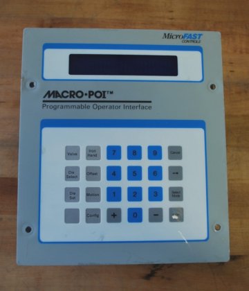 MicroFAST MACRO-POI Programmable Operator Interface