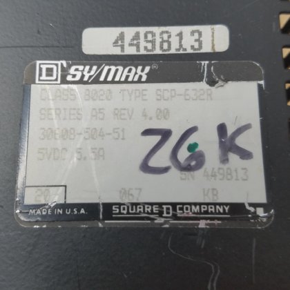 Square D 8020-SCP-632R Series A5
