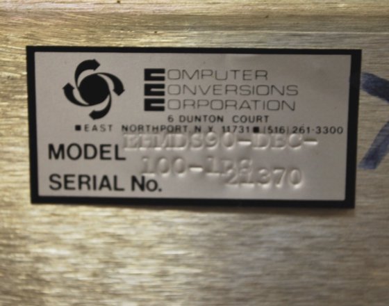 Computer Conversions Corp. EHMDS90-DBC-100-1PS, Encoder