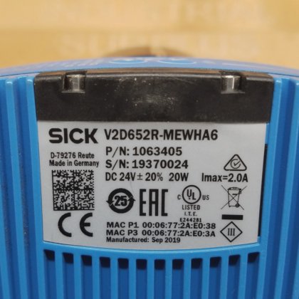 SICK V2D652R-MEWHA6 Image-Based Code Reader,
