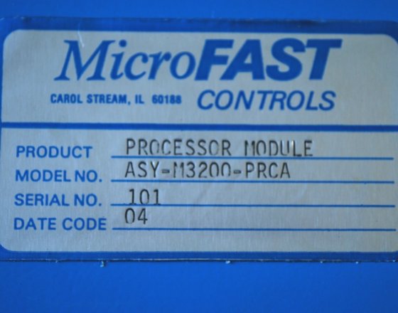 MicroFAST MACRO-PLS ASY-M3200-PRCA Model M4000