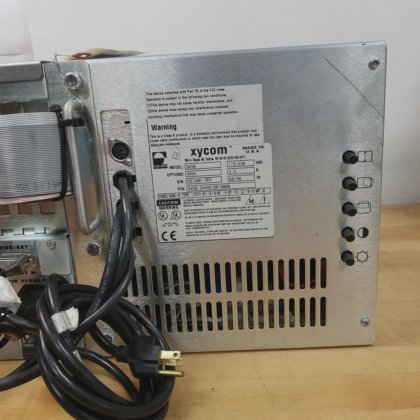 XYCOM Automation Operator Interface Screen