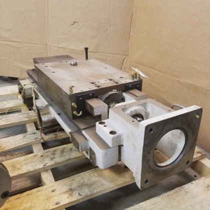 Okuma Lower Turret Linear Slide. Simul Turn LU300-M, #LU300-M2SC600 ...