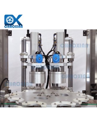 玻璃瓶、罐自动真空拧盖机